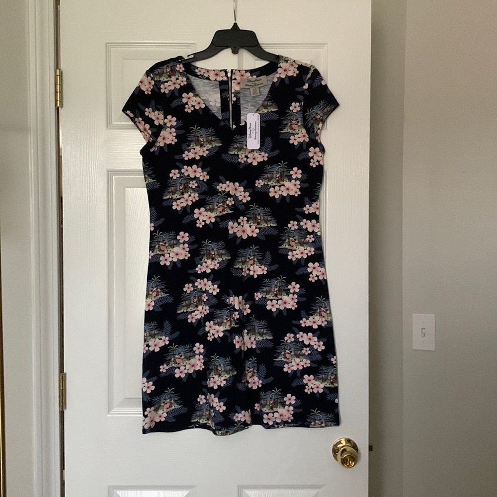 Disney Parks Tommy Bahama Women's Floral Minnie Mouse Dress